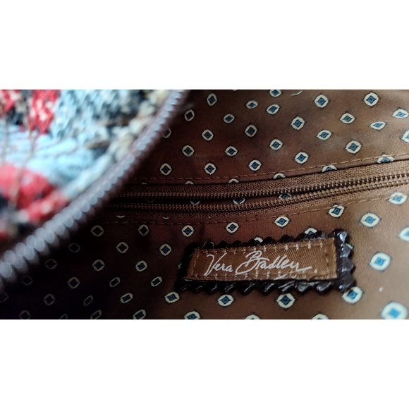 VERA BRADLEY LARGE PLAID SHOULDER BAG - RETIRED PATTERN - Picture 9 of 11